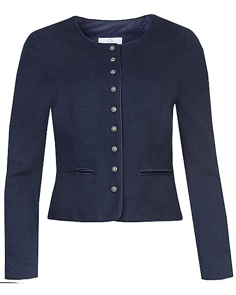 MarJo Trachtenstrickjacke 'Britta' 184000, Deep Ocean günstig online kaufen