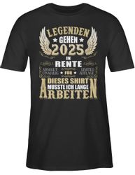 Shirtracer T-Shirt Legenden gehen 2025 in günstig online kaufen