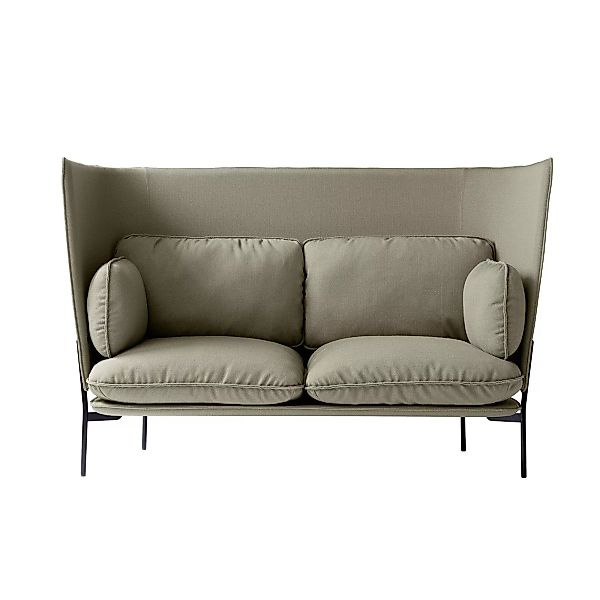 &Tradition - Cloud High Back LN6 Sofa mit hohem Rücken - beige/Stoff kvadra günstig online kaufen