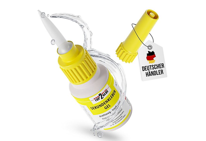 Top2Glue Sekundenkleber Gel Top2Glue Cyanacrylat 20g Keramikkleber extra st günstig online kaufen