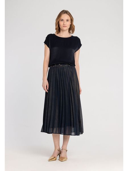 MORE&MORE Kurzarmshirt Blusenshirt günstig online kaufen