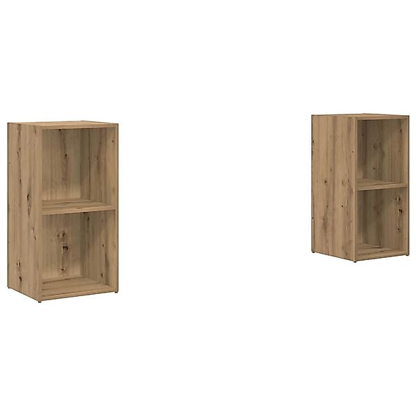 vidaXL TV-Schrank-Set 2-Tlg Artisan-Eiche 72 x 35 x 36,5 cm 3393560 günstig online kaufen