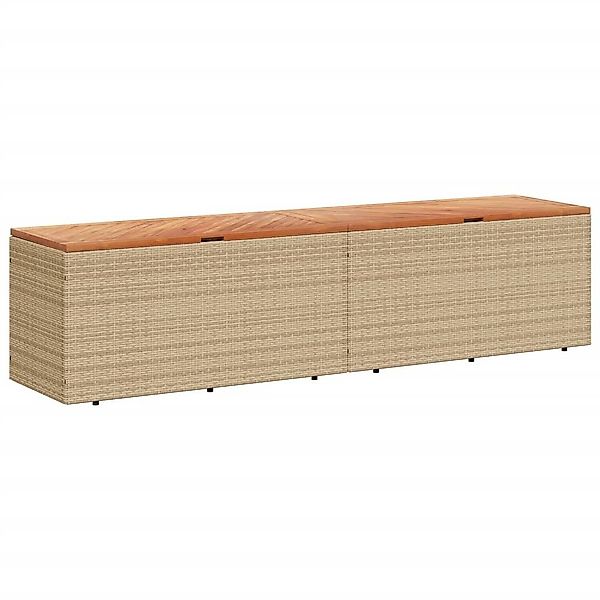 vidaXL Gartenbox Gartentruhe Beige 220x50x54 cm günstig online kaufen