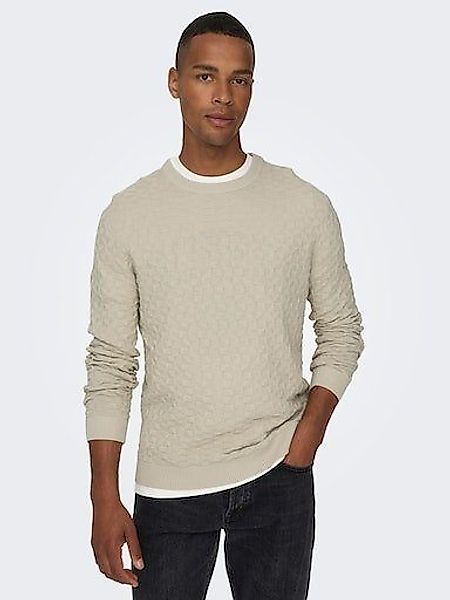 ONLY & SONS Rundhalspullover ONSKALLE REG günstig online kaufen
