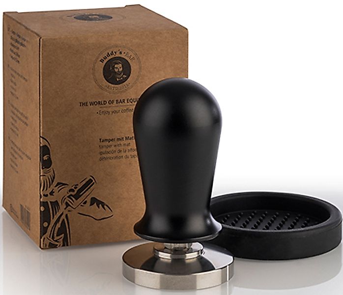 Buddy's Tamper »Buddy´s Bar - Barista Edition«, (Set, 2 tlg.), Premium, Kaf günstig online kaufen