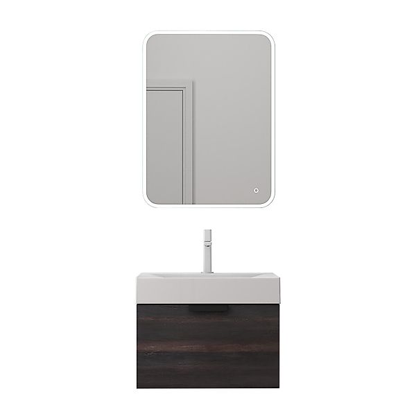 doporro Badmöbel-Set Design Waschtisch-Unterschrank Soft-Close Badschrank-S günstig online kaufen