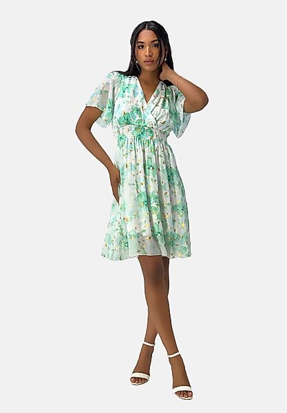 Elara Sommerkleid Elara Damen Sommerblumenkleid (1-tlg) günstig online kaufen