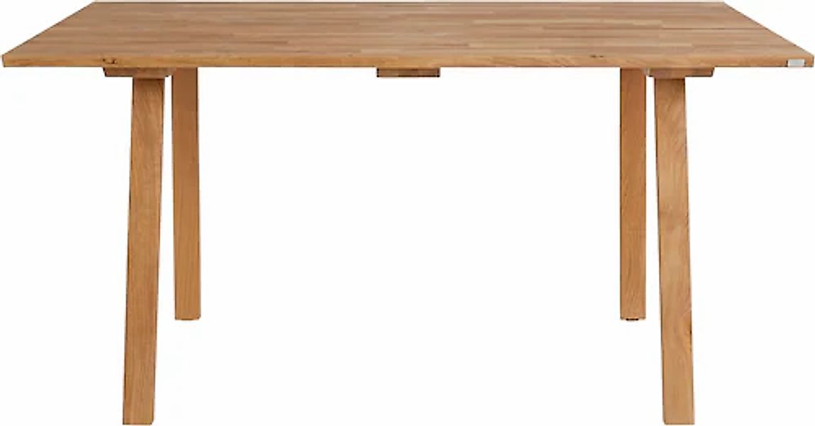 OTTO products Esstisch »Alessja«, Breite 130 oder 150 cm, Eiche Massivholz günstig online kaufen