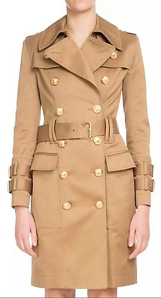 Balmain Paris Trenchcoat Double-Breasted Golden Button t Pariser Flair Mant günstig online kaufen