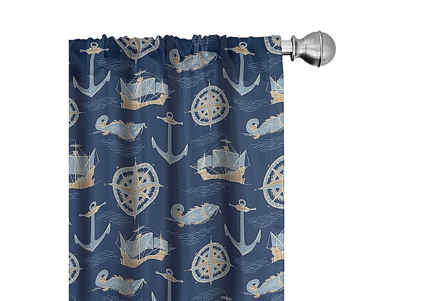 Abakuhaus Gardine Vorhang für Wohnzimmer Schlafzimmer Dekor, Microfaser, Ma günstig online kaufen