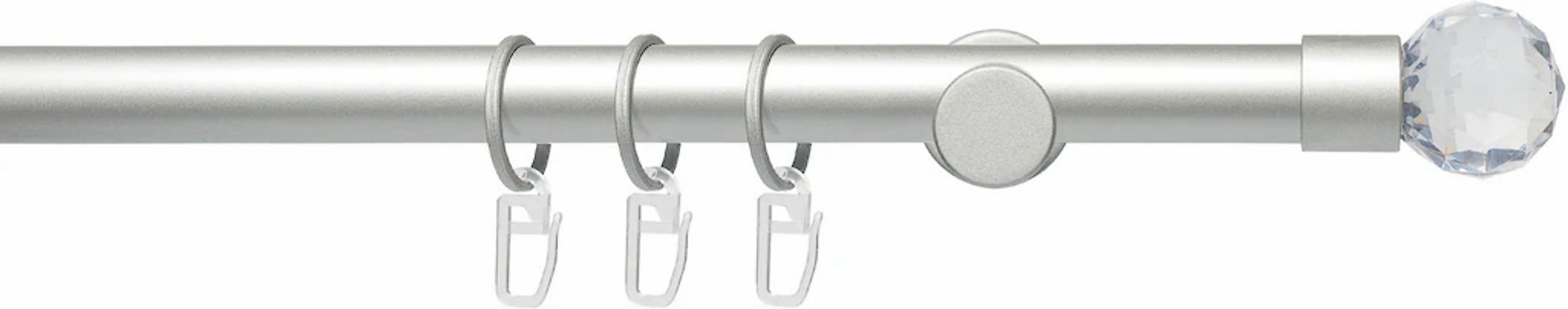 Liedeco Gardinenstange "Fertigstilgarnitur 20 mm Power Facettkugel" Ø 2 mm günstig online kaufen