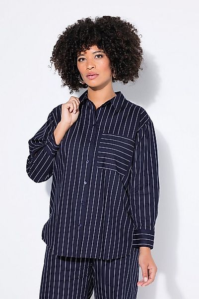 Angel of Style Hemdbluse Hemdbluse oversized Nadelstreifen Herzen Langarm günstig online kaufen