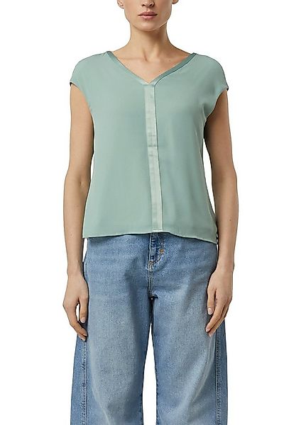 comma Kurzarmshirt mit Viskose günstig online kaufen