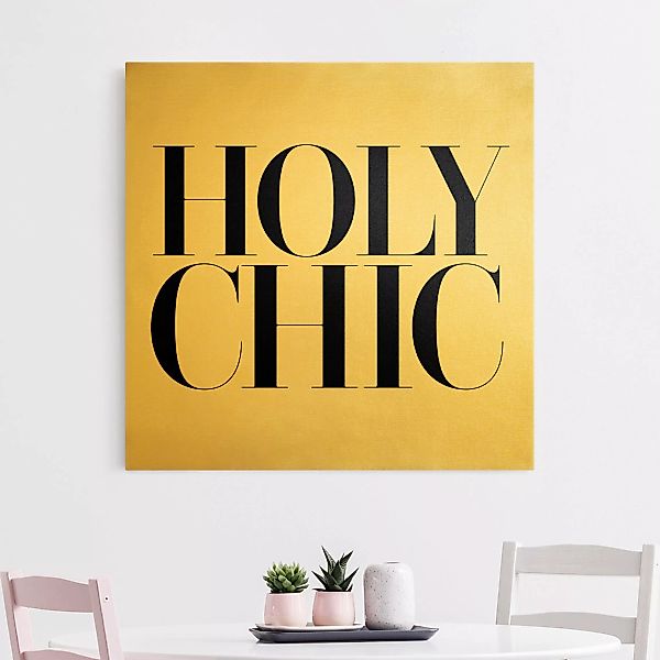 Leinwandbild Gold HOLY CHIC günstig online kaufen