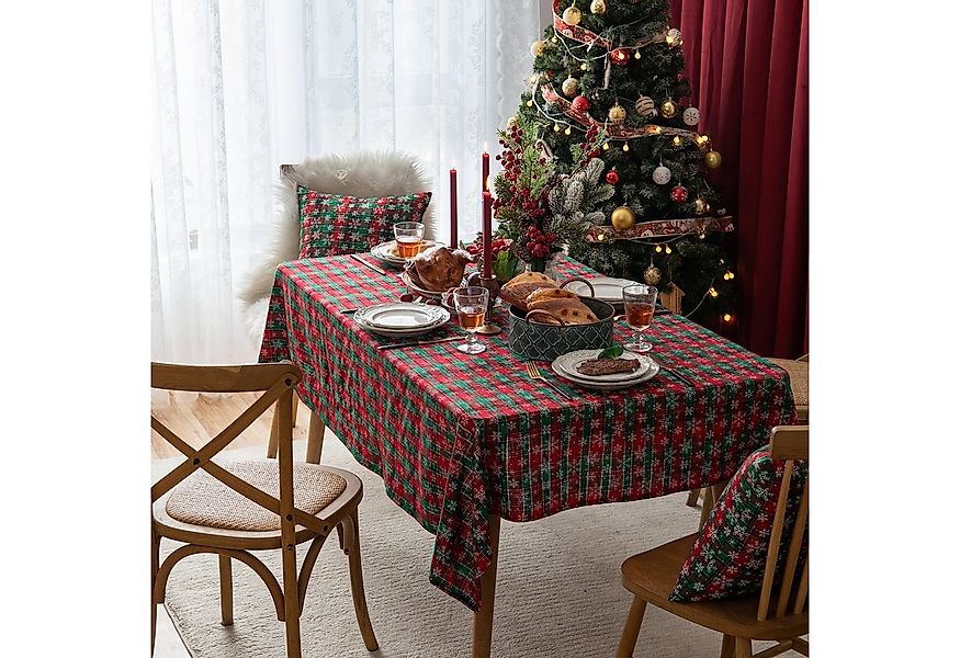 BTTO Tischdecke Weihnachten Tischdecke,Weihnachtstischdecken Rechteckige, W günstig online kaufen