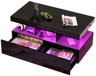FUROKOY Couchtisch Kaffeetisch Beistelltisch Wohnzimmer Wohnzimmertisch günstig online kaufen