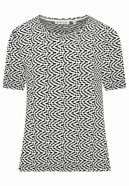 BICALLA T-Shirt Shirt Structure - 21/white-black (1-tlg) günstig online kaufen
