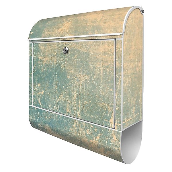 Banjado Design Briefkasten Weiß Pulverbeschichtet 39x47x14cm 2 Schlüssel Mi günstig online kaufen