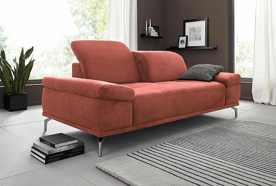 Home affaire 3-Sitzer "Caluna" mit Sitztiefen- und Kopfteilverstellung günstig online kaufen