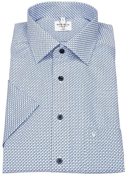 MARVELIS Kurzarmhemd Modern Fit leicht tailliert günstig online kaufen
