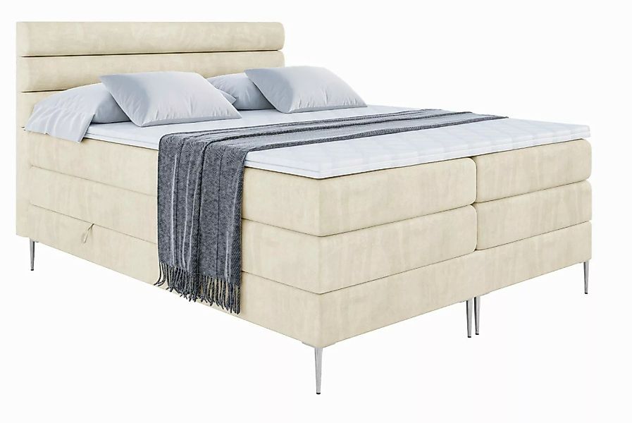 ALTDECOR Boxspringbett CELESTIA-F KING (Multipocket-Matratze H4, günstig online kaufen