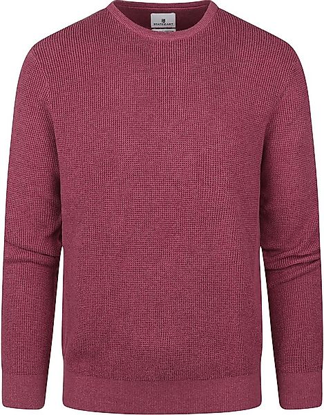 State Of Art Pullover Struktur Rot - Größe XXL günstig online kaufen