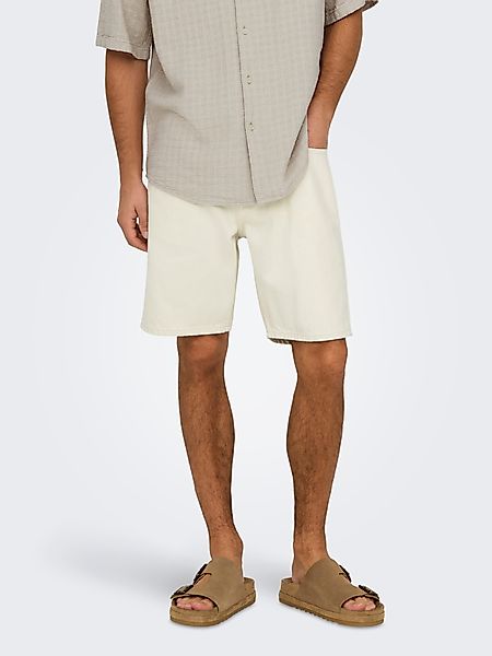 ONLY & SONS Shorts ONSEDGE ECRU günstig online kaufen