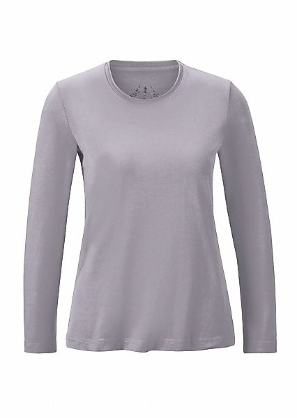 GOLDNER Longpullover "T-Shirt mit Rundhals" Ohne günstig online kaufen