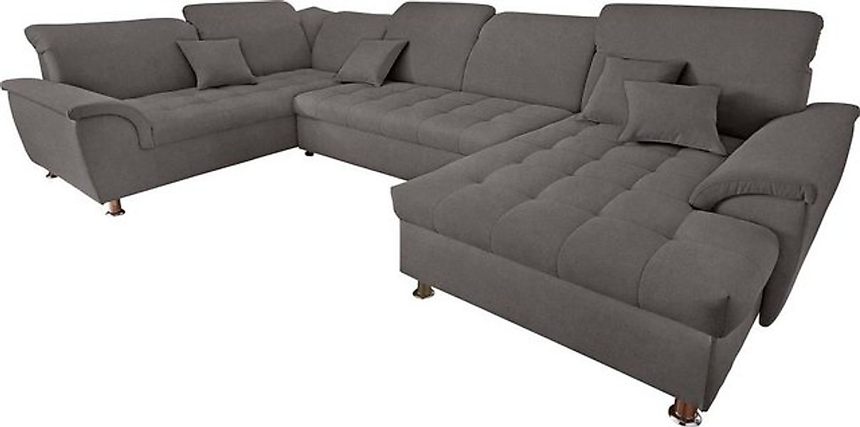 DOMO collection Wohnlandschaft "Franzi 140 kg/Sitz,wahlw. Kopfteilverstell. günstig online kaufen