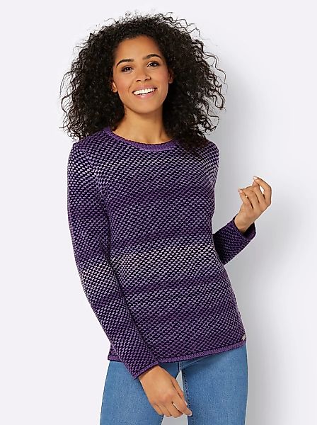 Casual Looks Rundhalspullover "Pullover" günstig online kaufen