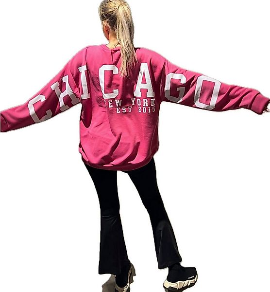 Worldclassca Longsweatshirt Worldclassca Oversized Sweatshirt CHICAGO Langa günstig online kaufen