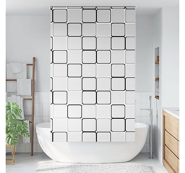 vidaXL Duschrollo, Duschrollo 130x240 cm Stoffbreite 126 cm günstig online kaufen
