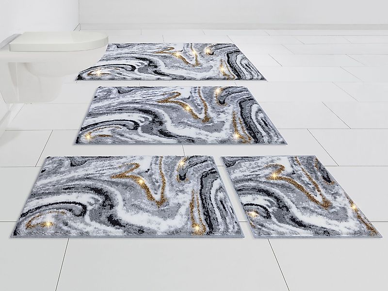 my home Badematte Gloria, Höhe 20 günstig online kaufen