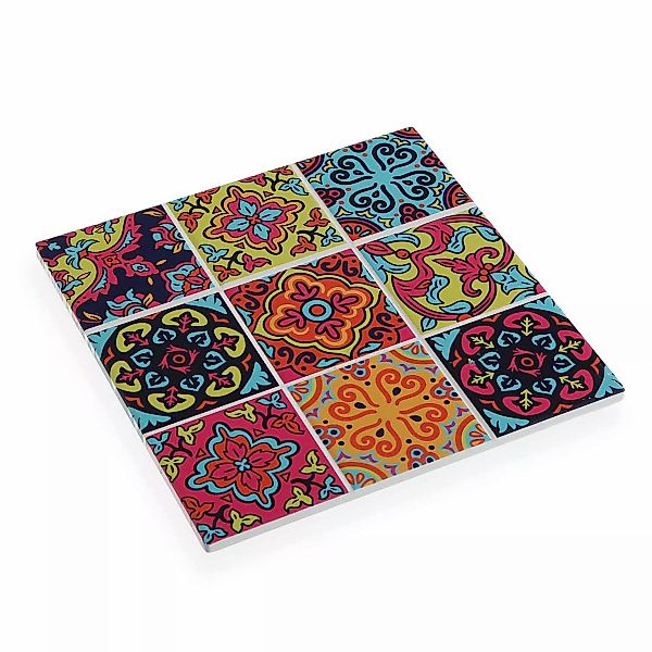 Untersetzer Versa Bunt Kachel Aus Keramik Kork 20 X 20 Cm günstig online kaufen