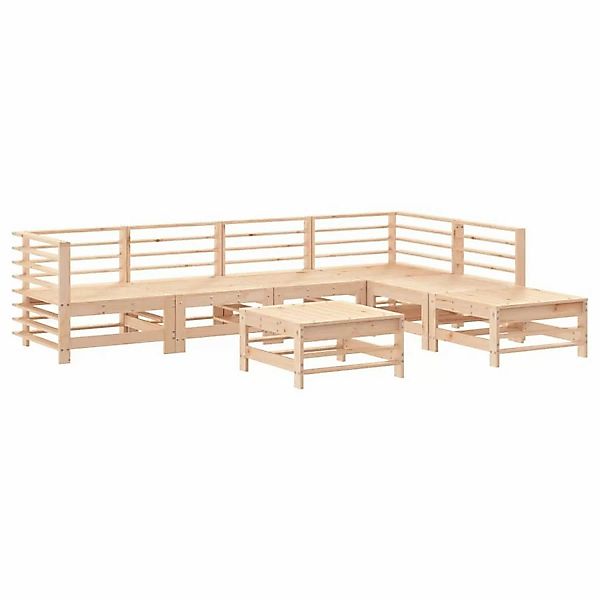 vidaXL 7-tlg Garten-Lounge-Set Massivholz Kiefer Modell 52 günstig online kaufen