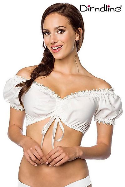 Dirndline Dirndlbluse Dirndline Schulterfreie Dirndlbluse - (2XL,3XL,L,M günstig online kaufen