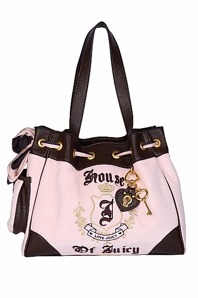 Juicy Couture Tragetasche "HERITAGE M. DOUBLE HANDLE BAG Damen", Tragetasch günstig online kaufen
