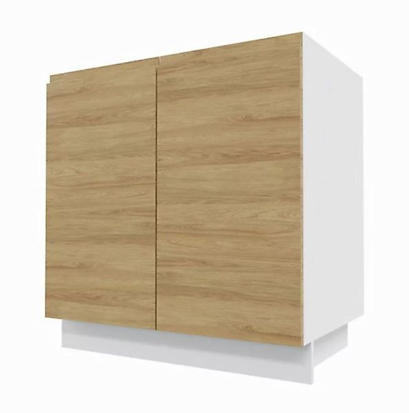 Feldmann-Wohnen Eckschrank Arezzo (1-St) 84cm Front-, Korpusfarbe & Ausführ günstig online kaufen