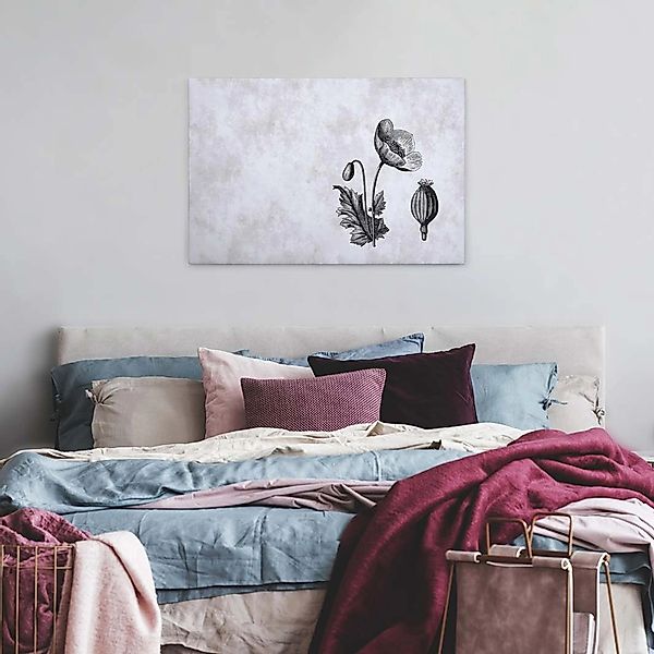 A.S. Création Leinwandbild "sketchpad 6" Gemälde  Kunst 1 Stk. tlg. Schwarz günstig online kaufen