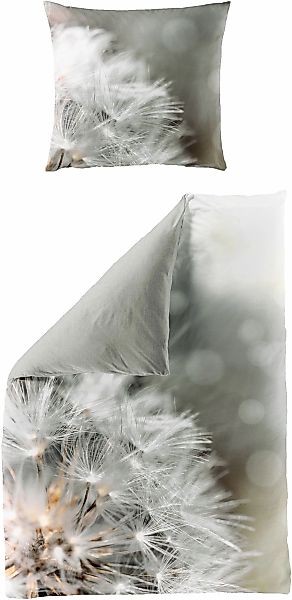 BIERBAUM Bettwäsche "5084" 2 Stk. Mako-Satin, 100 % Baumwolle, pflegeleicht günstig online kaufen