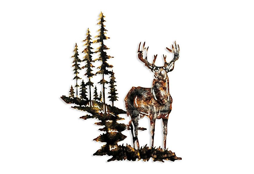 Wallity Wanddekoobjekt 100% METAL (Thickness: 1,5 mm), 65 x 79 cm U1217 günstig online kaufen