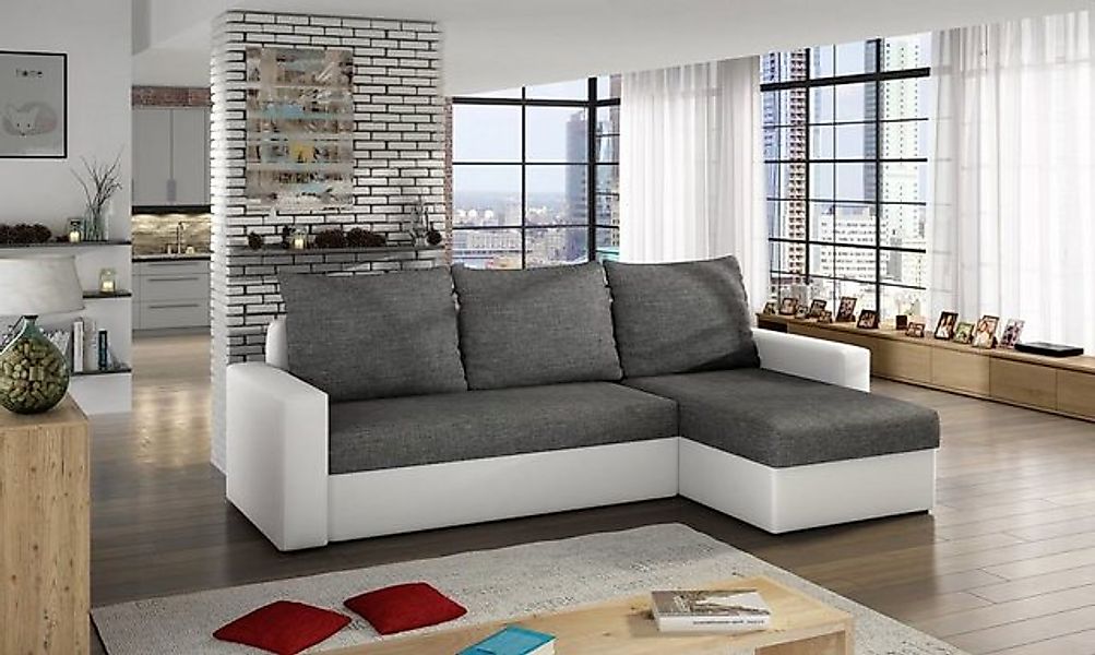 JVmoebel Ecksofa Ecksofa elegant robust Polstermaterialien, Made in Europa günstig online kaufen