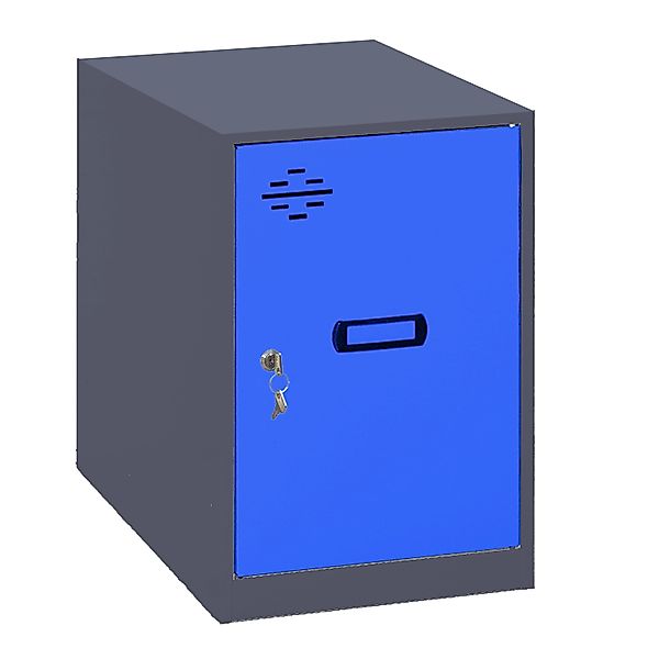 PROREGAL Schließfachwürfel AMEGO HxBxT 47,5 x 40 x 50 cm Ohne Standfüße Bla günstig online kaufen
