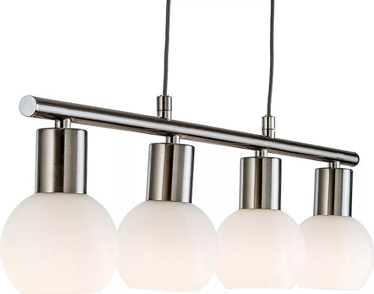 LED Pendelleuchte, 4-flammig - silber - 160 cm - Sconto günstig online kaufen