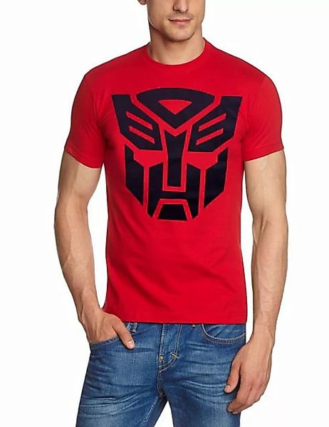 Transformers Print-Shirt Transformers T-Shirt Rot Autobot Logo S M L XL XXL günstig online kaufen