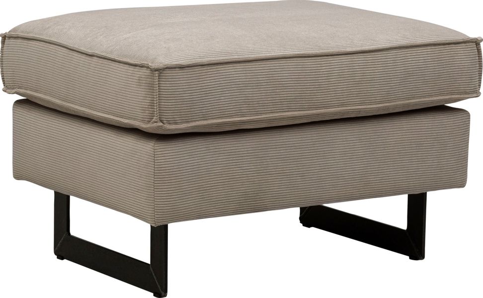 PLACES OF STYLE Polsterhocker "Pinto" mit Keder, Metallfüßen und auch in Co günstig online kaufen