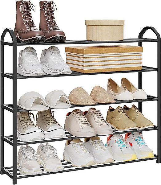 Woltu Schuhregal, 1-tlg., Ablage Ständerregale 4 Schicht für 16 Paare Schuh günstig online kaufen