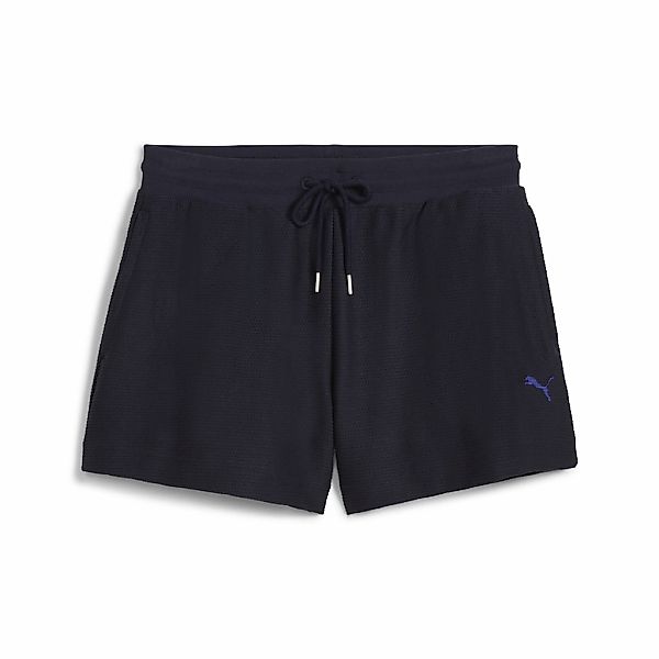 PUMA Sporthose "PREMIUM ESS 4" Jacquard-Shorts in A-Linie Damen" günstig online kaufen