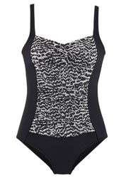 LASCANA Badeanzug Clara mit gerafftem Einsatz günstig online kaufen