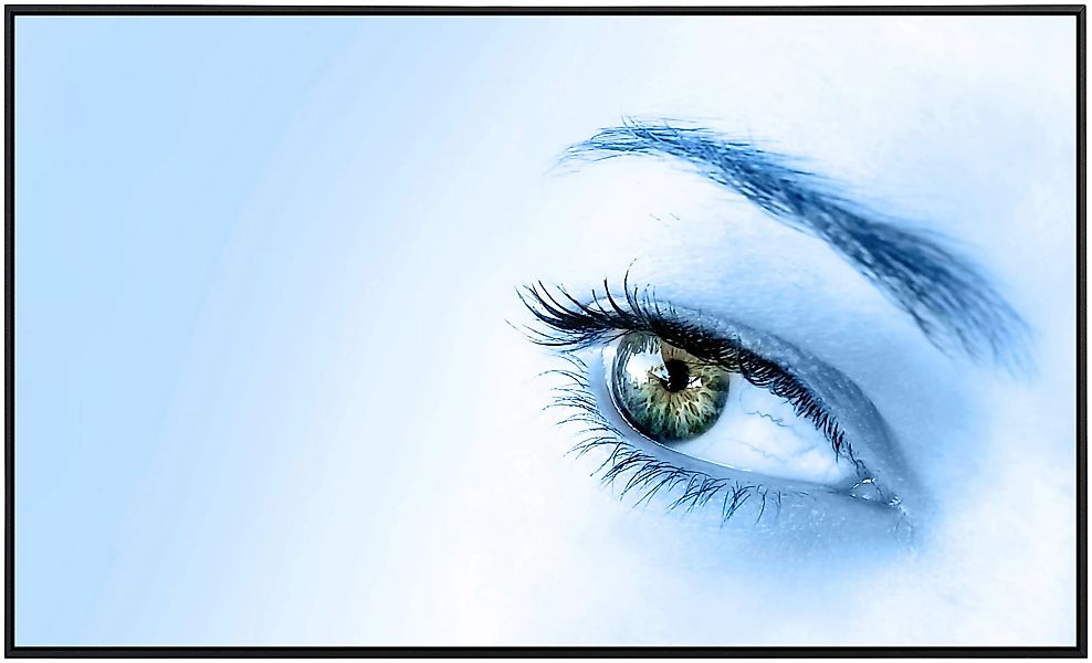 Papermoon Infrarotheizung »Abstraktes Auge«, sehr angenehme Strahlungswärme günstig online kaufen